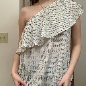 One Shoulder Collective Concepts Blouse